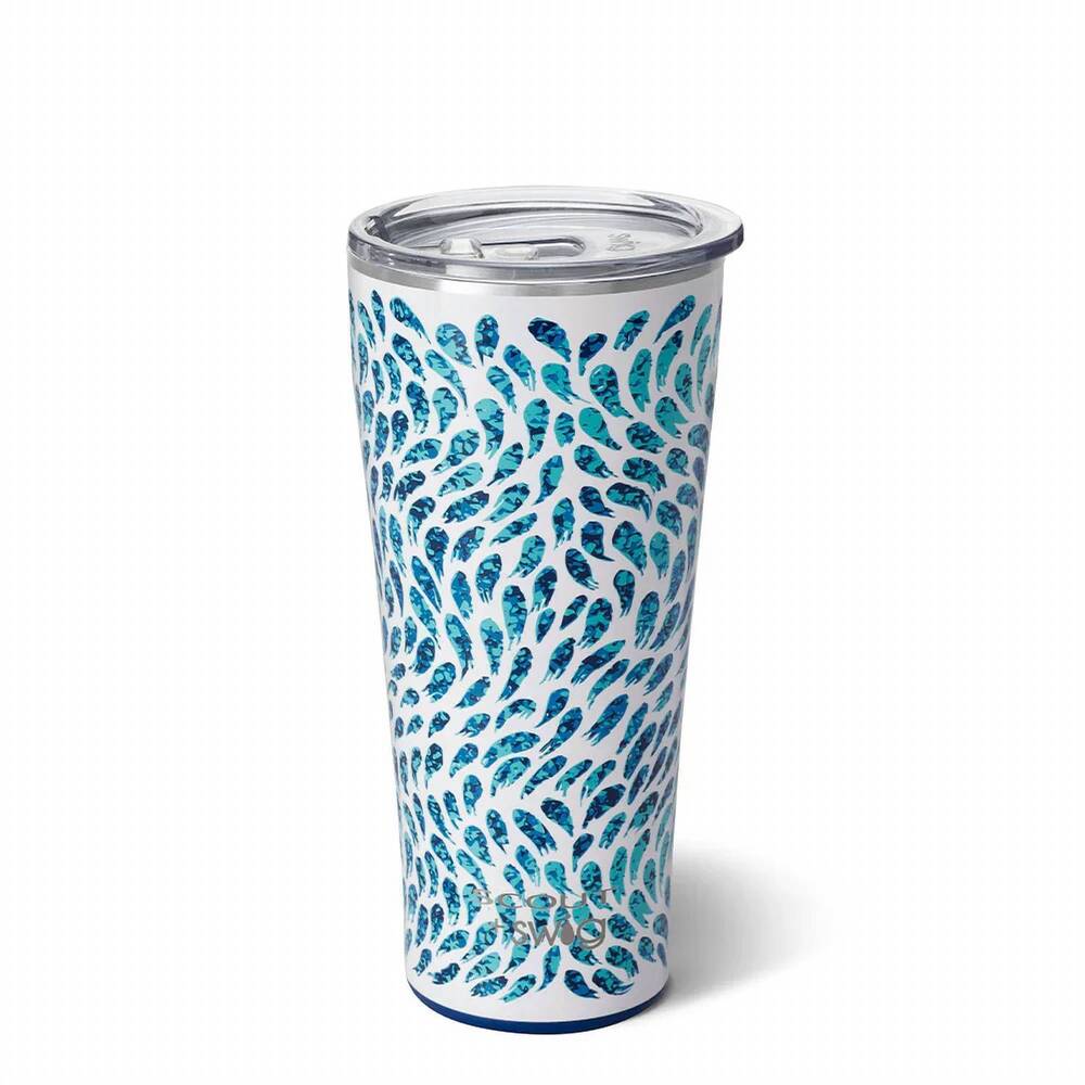NEW SWIG LIFE swim school tumbler - 32oz in blue